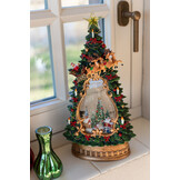 J-LINE KERSTDORP + VERLICHTING PLASTIC MULTICOLOR