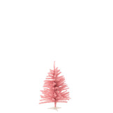 J-LINE KERSTBOOM KUNSTMATIG PVC ROZE KLEIN