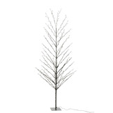 J-LINE KERSTBOOM BARE+ LED METAAL ZWART