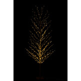 J-LINE KERSTBOOM BARE+ LED METAAL ZWART