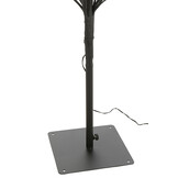 J-LINE KERSTBOOM BARE+ LED METAAL ZWART