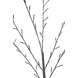 J-LINE KERSTBOOM BARE+ LED METAAL ZWART