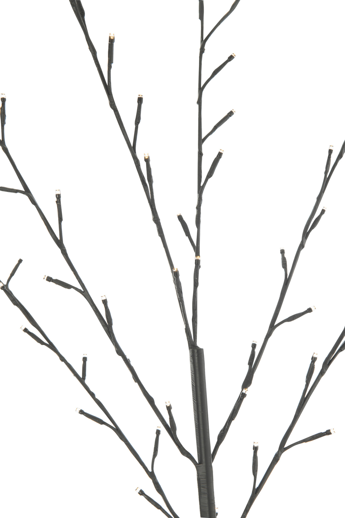 J-LINE KERSTBOOM BARE+ LED METAAL ZWART