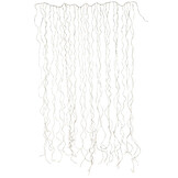 J-LINE KERSTVERLICHTING GORDIJN 2X3M ZILVER 1020 LED WARM WIT