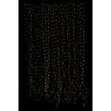 J-LINE KERSTVERLICHTING GORDIJN 2X3M ZILVER 1020 LED WARM WIT