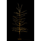 J-LINE KERSTBOOM BARE+ LED METAAL WIT