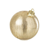 J-LINE KERSTBAL MET LED-VERLICHTING VAN GLAS GOUDKLEURIG GROOT