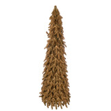 J-LINE KERSTBOOM KUNSTSTOF GOUDKLEURIG GROOT