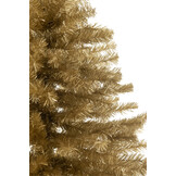 J-LINE KERSTBOOM KUNSTMATIG PVC GOUDKLEURIG GROOT