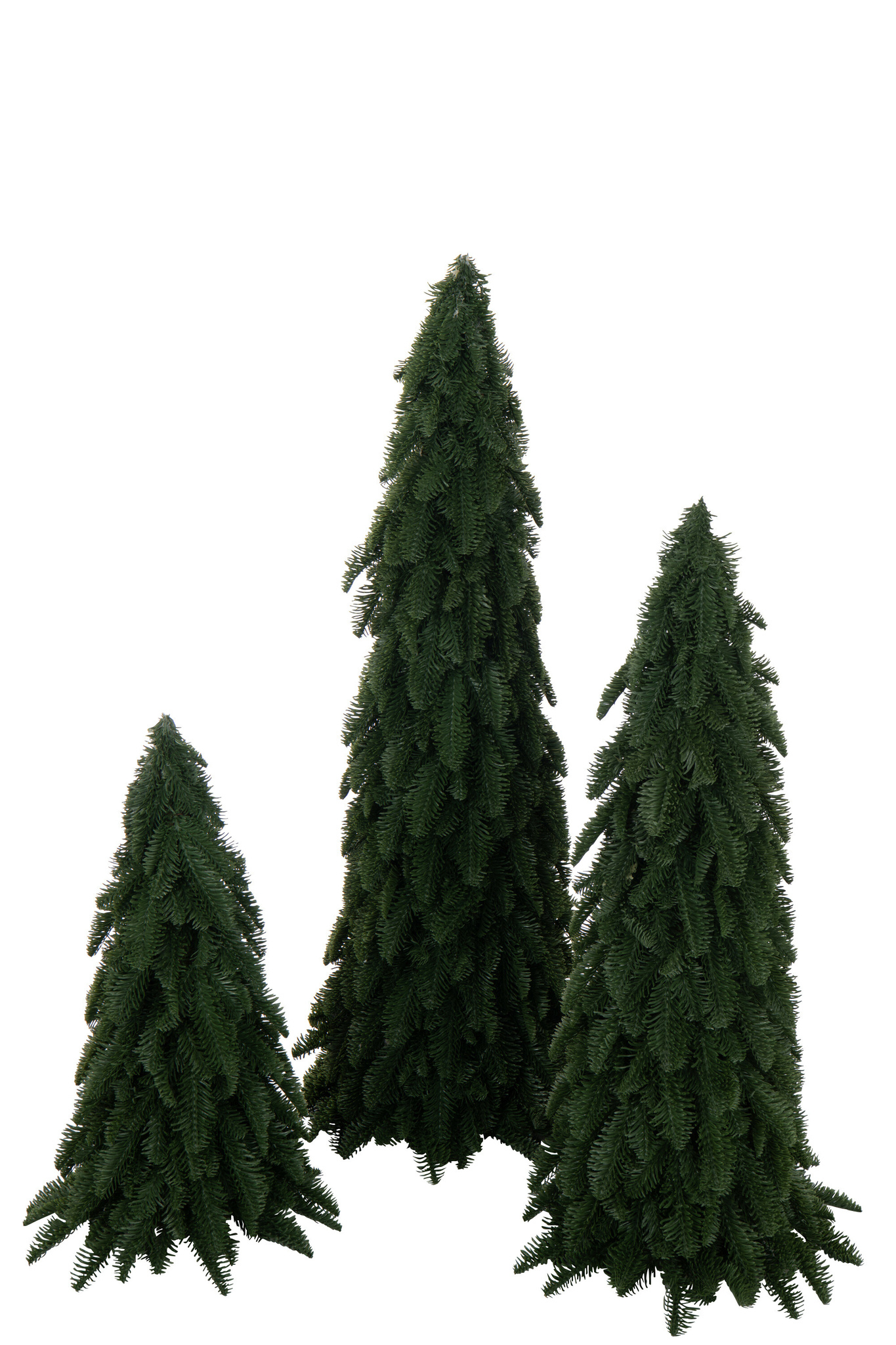 J-LINE KERSTBOOM KUNSTSTOF DONKERGROEN GROOT