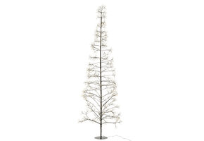 J-LINE BOOM 3000 LED METAAL ZWART GROOT