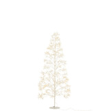 J-LINE BOOM 2700 LED METAAL WIT MIDDELGROOT