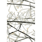 J-LINE BOOM 3000 LED METAAL ZWART GROOT