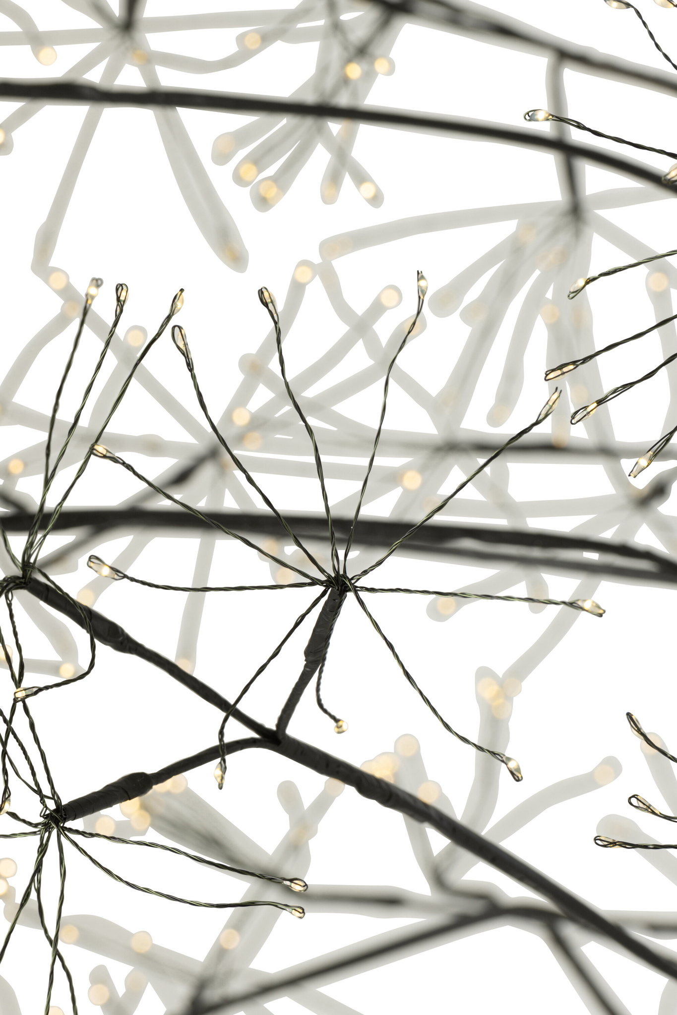 J-LINE BOOM 3000 LED METAAL ZWART GROOT