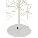 J-LINE BOOM 2700 LED METAAL WIT MIDDELGROOT