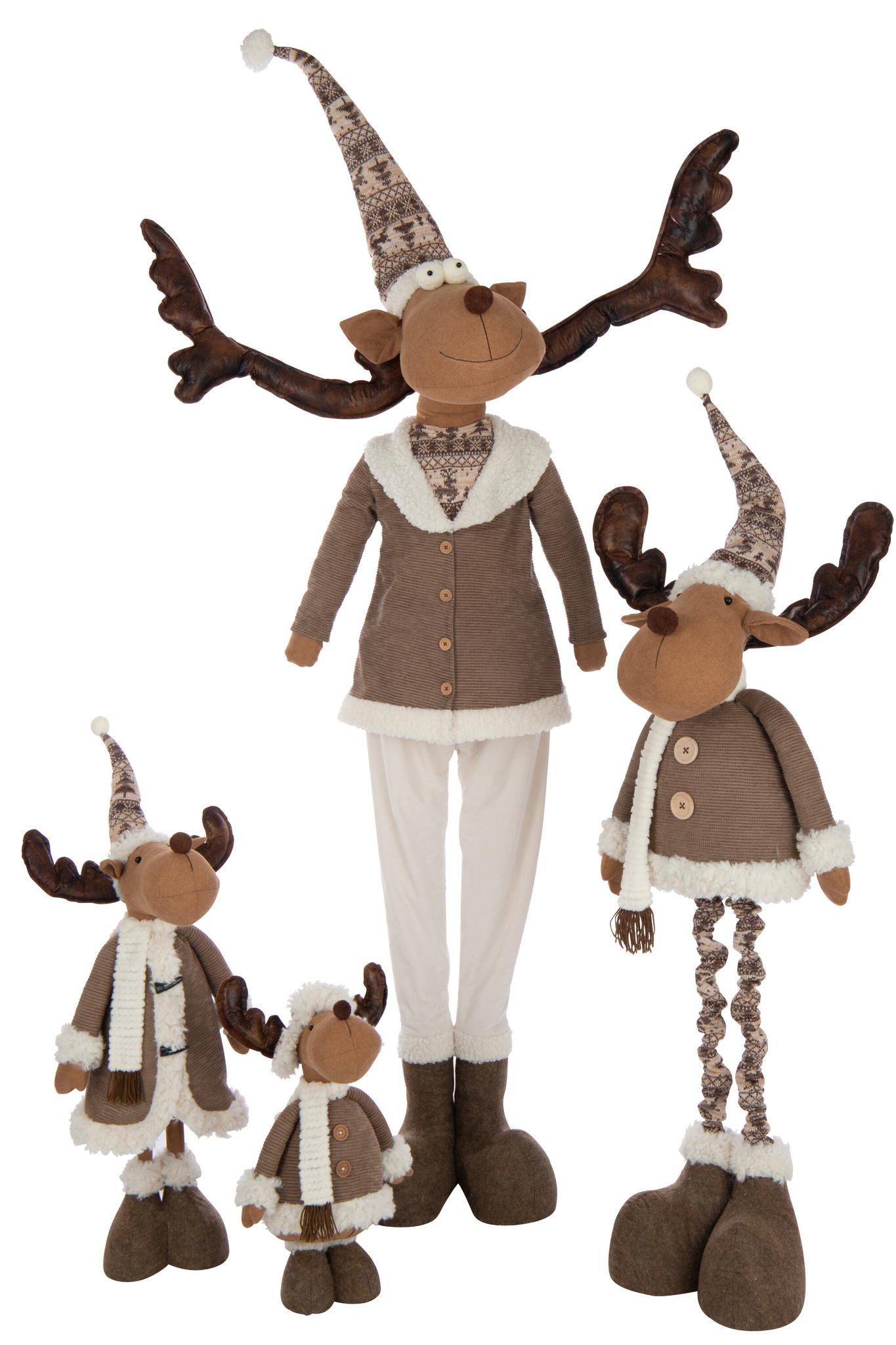 J-LINE RENDIER TELESCOPISCH POLYESTER MULTICOLOR