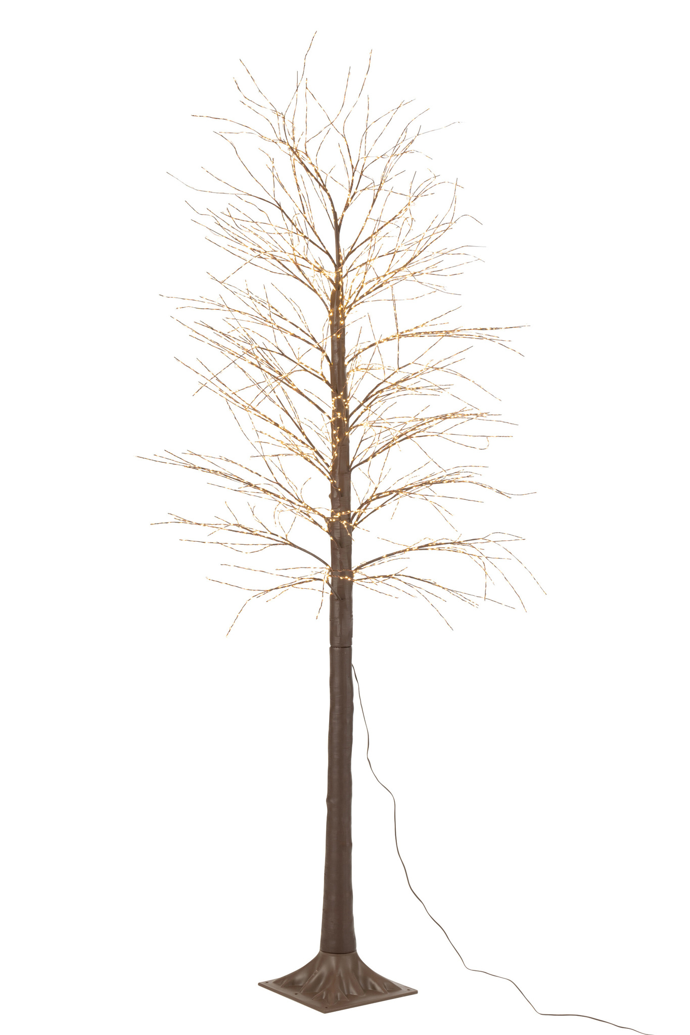 J-LINE BOOM 3000 LED PLASTIC BRUIN GROOT