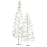 J-LINE BOOM 3000 LED METAAL WIT GROOT