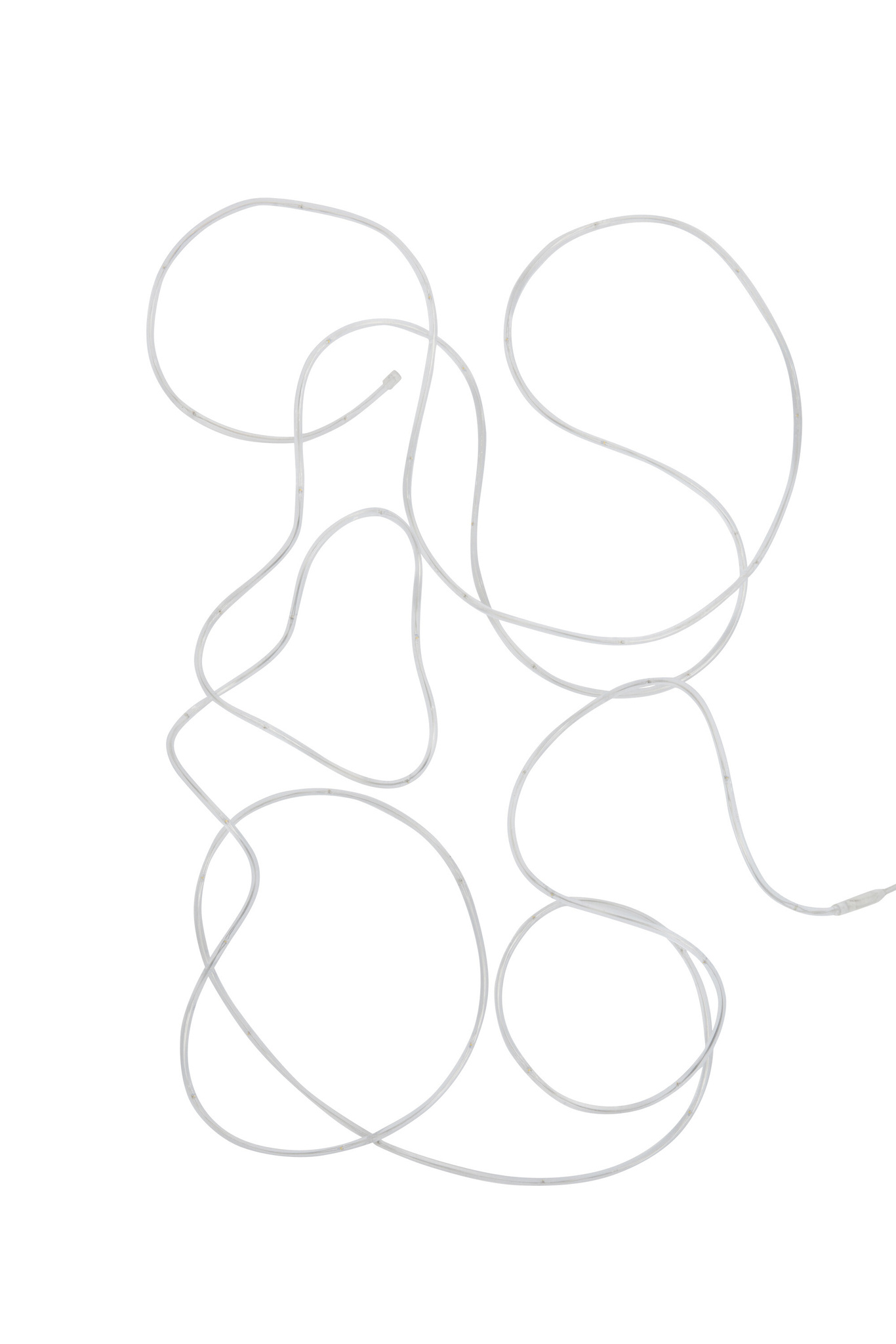 J-LINE KERSTVERLICHTING 5M BINNEN/BUITEN WARM WIT PLASTIC