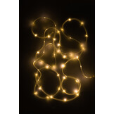 J-LINE KERSTVERLICHTING 5M BINNEN/BUITEN WARM WIT PLASTIC