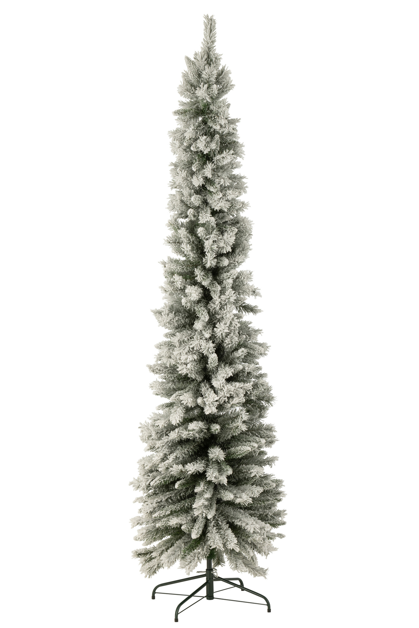 J-LINE KERSTBOOM KUNSTSTOF KLEIN MODEL BESNEEUWD GROEN GROOT