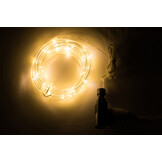 J-LINE KERSTVERLICHTING 5M BINNEN/BUITEN WARM WIT PLASTIC