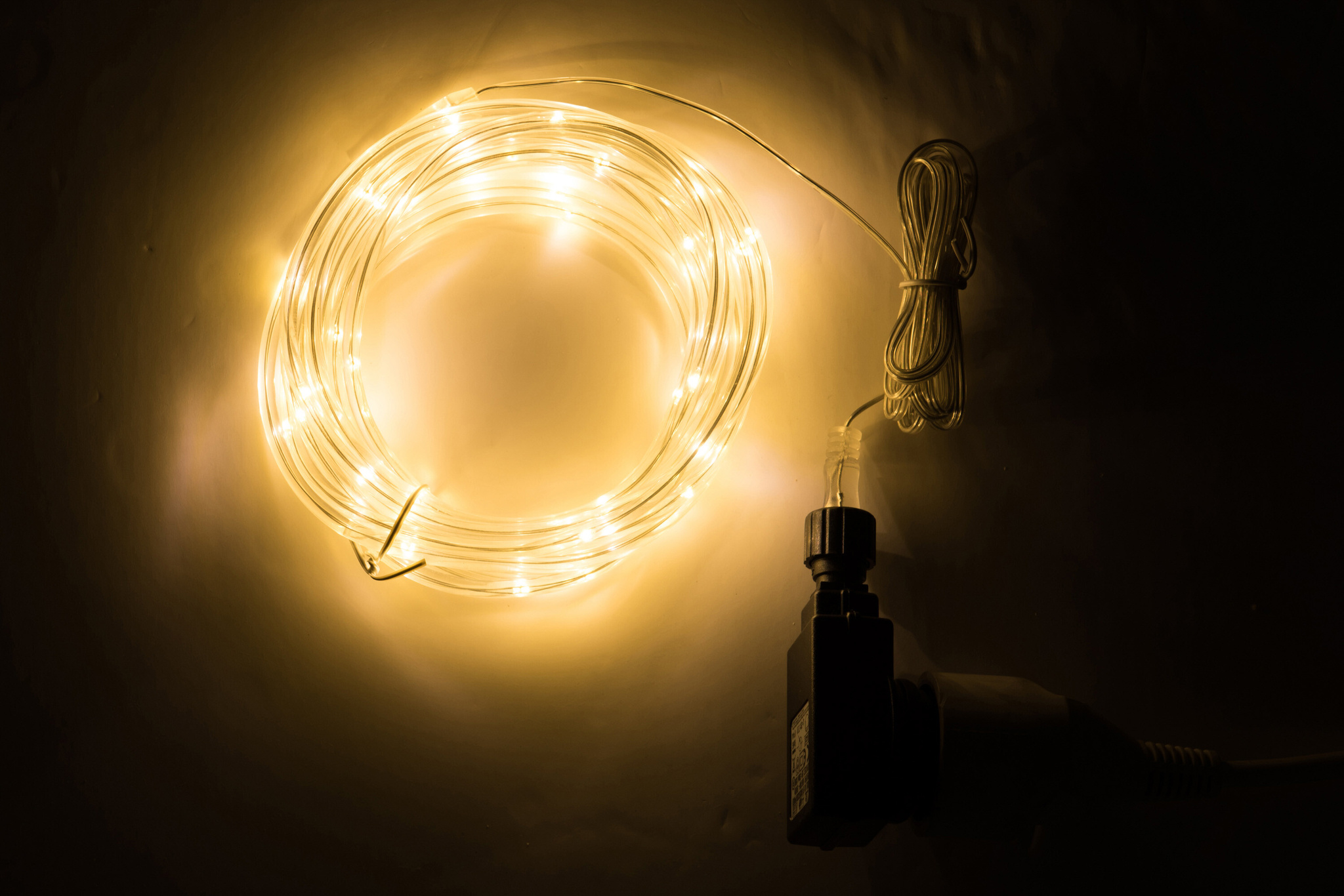 J-LINE KERSTVERLICHTING 5M BINNEN/BUITEN WARM WIT PLASTIC