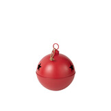 J-LINE KERSTBAL MAT BAL IJZER ROOD GROOT
