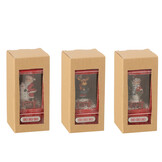 J-LINE SNEEUWBOL LANTAARN LED KERST HARS – ASSORTIMENT VAN 3