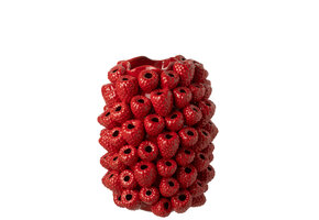 J-LINE VAAS BERRY RELIEF KLEI KERST ROOD