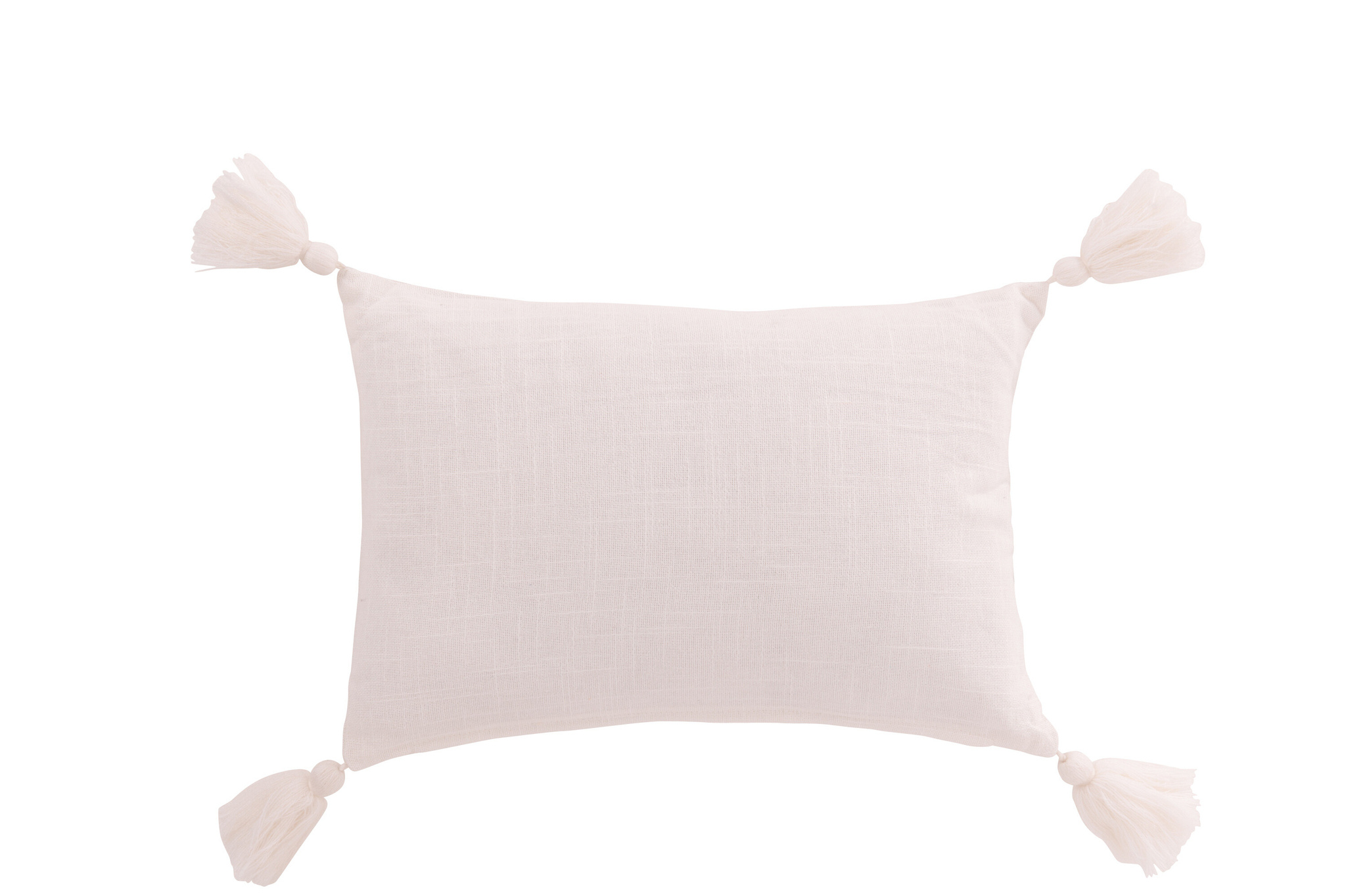 J-LINE KUSSEN KERSTBOMEN KATOEN WIT