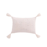 J-LINE KUSSEN KERSTBOMEN KATOEN WIT