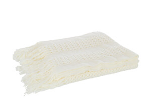 J-LINE GERUIT GEBREID ACRYL WIT