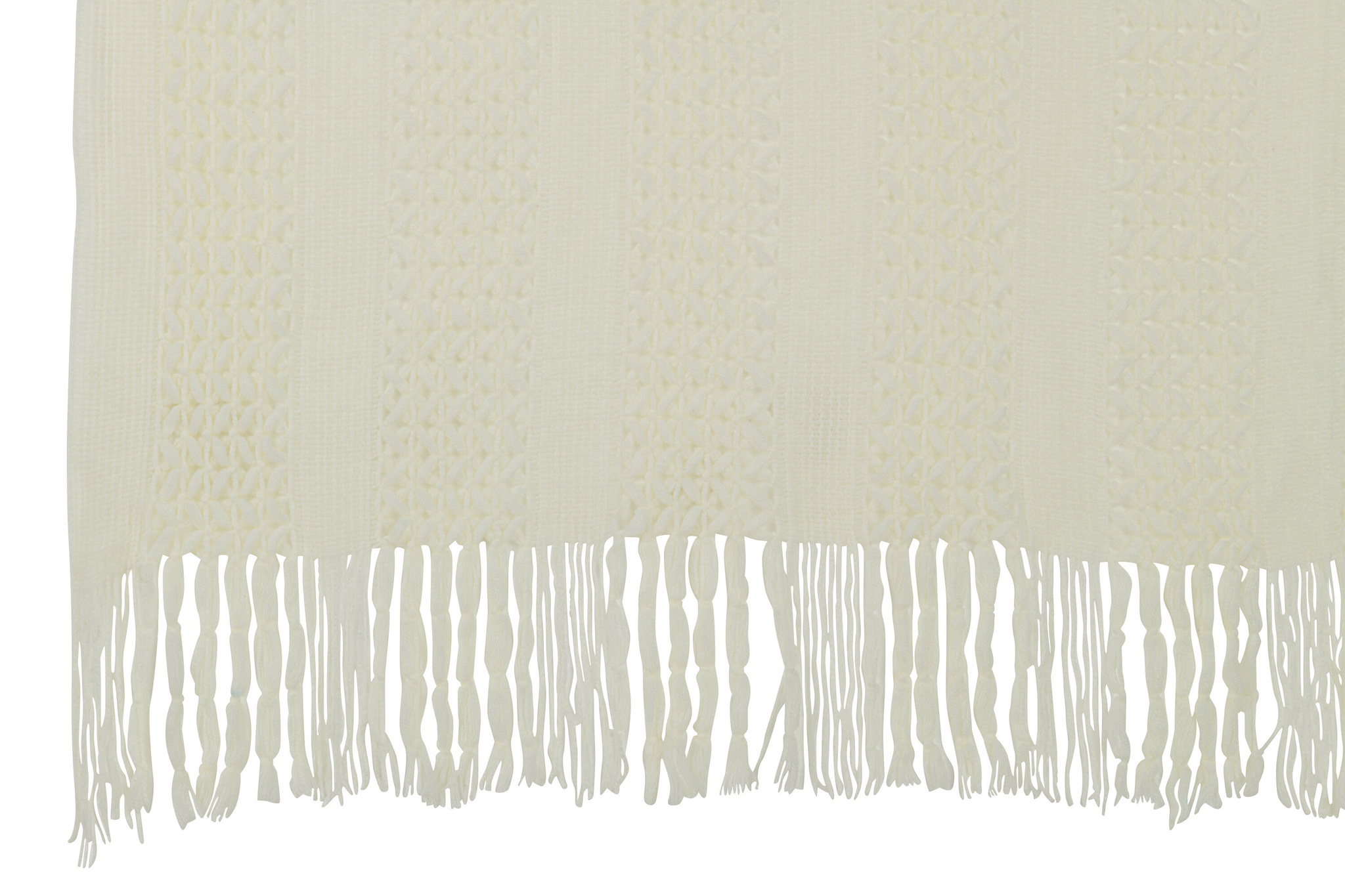 J-LINE GERUIT GEBREID ACRYL WIT