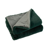 J-LINE PLAID CUTIE POLYESTER DONKERGROEN