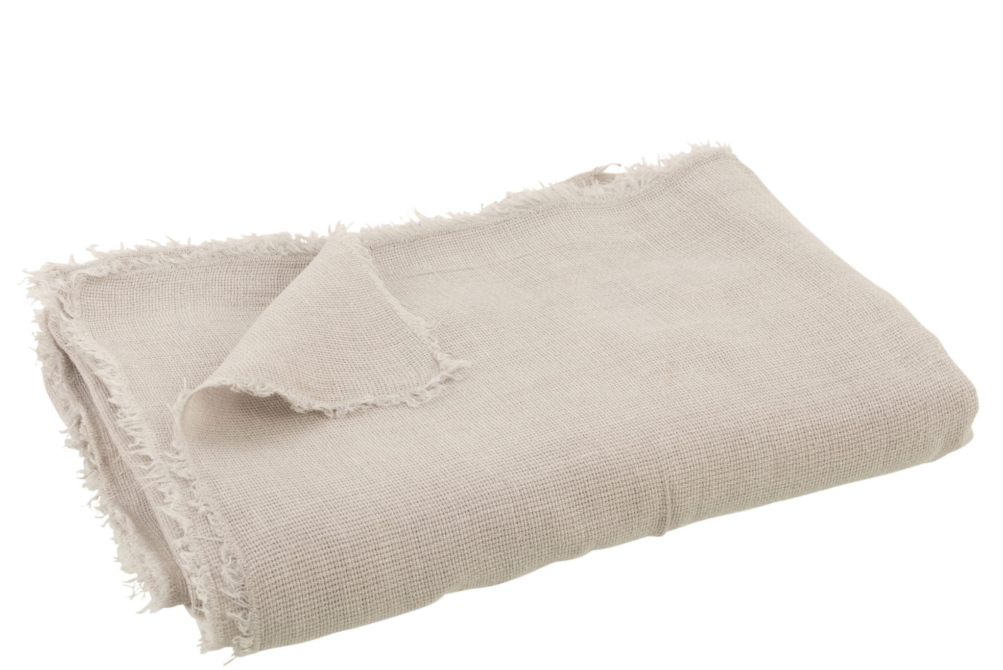 J-LINE PLAID REGULAR KATOEN/LINNEN GRIJS