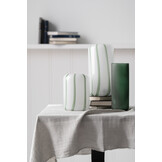 J-LINE PLAID REGULAR KATOEN/LINNEN GRIJS