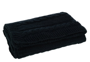 J-LINE PLAID TWIST POLYESTER ZWART