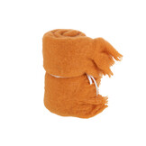 J-LINE GOOI MET FRANJES POLYESTER OKER