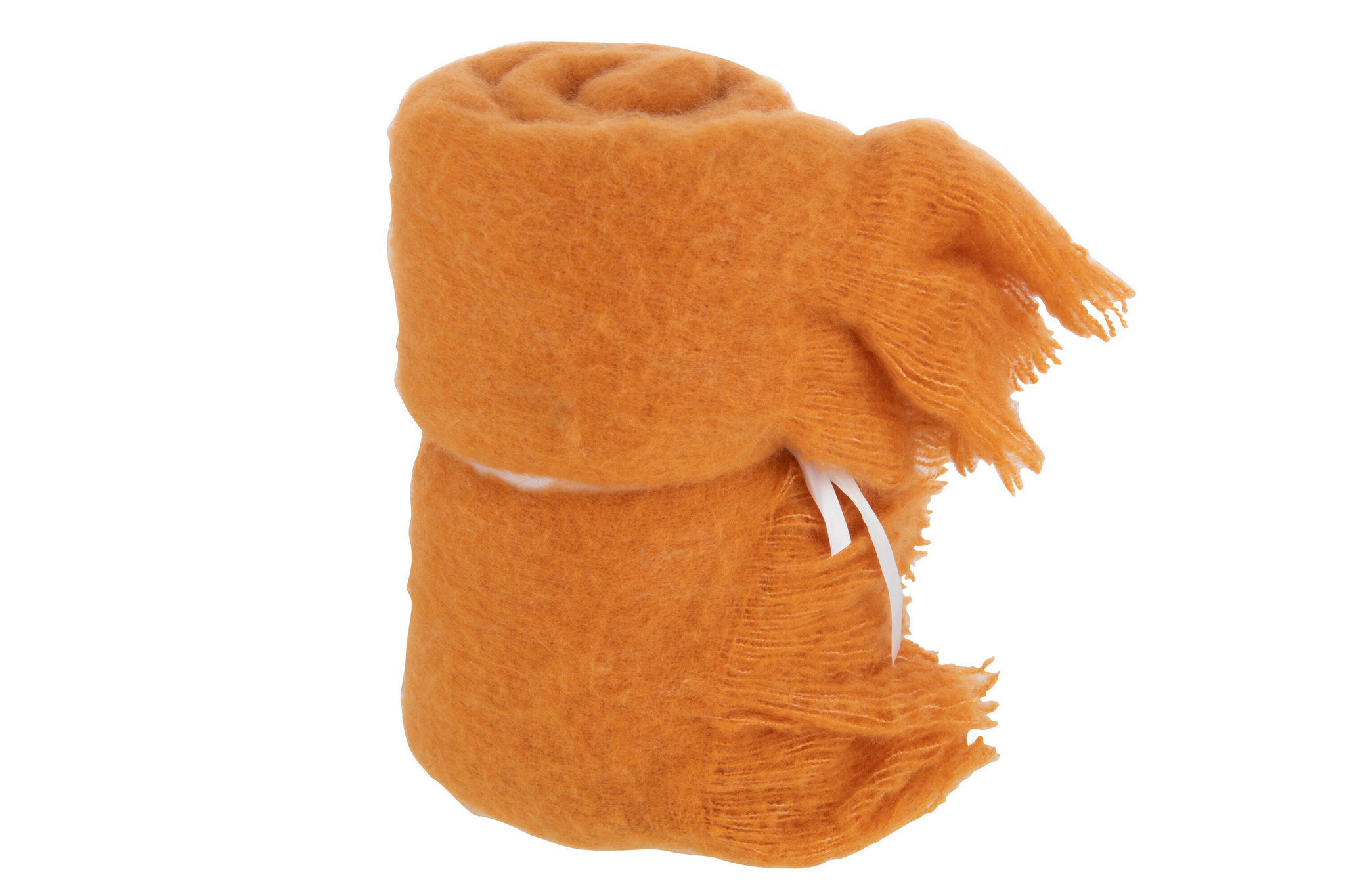 J-LINE GOOI MET FRANJES POLYESTER OKER