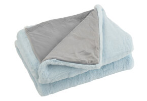 J-LINE PLAID CUTIE POLYESTER LICHTBLAUW