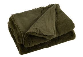 J-LINE PLAID CUTIE POLYESTER GROEN