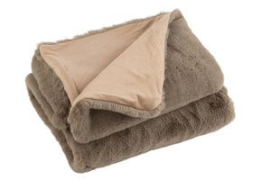 J-LINE PLAID CUTIE POLYESTER MUIS-GRIJS