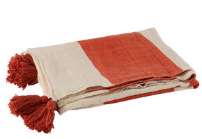 J-LINE PLAID BEACH GROOVES KATOEN KORAAL