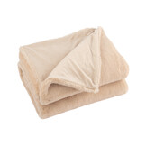 J-LINE PLAID CUTIE POLYESTER LICHT KAMEEL