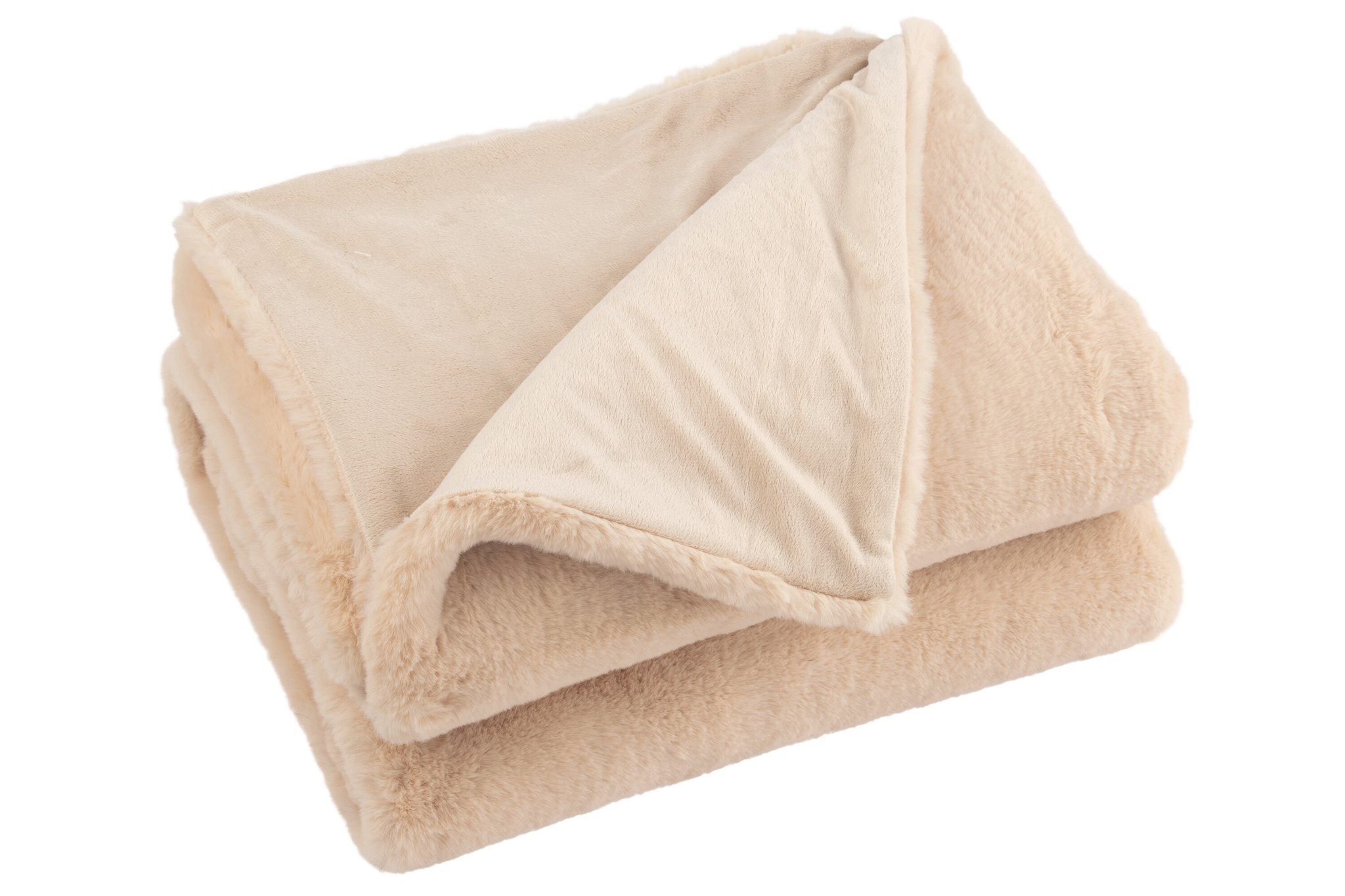 J-LINE PLAID CUTIE POLYESTER LICHT KAMEEL