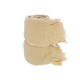 J-LINE GOOI MET FRANJES VAN POLYESTER BEIGE