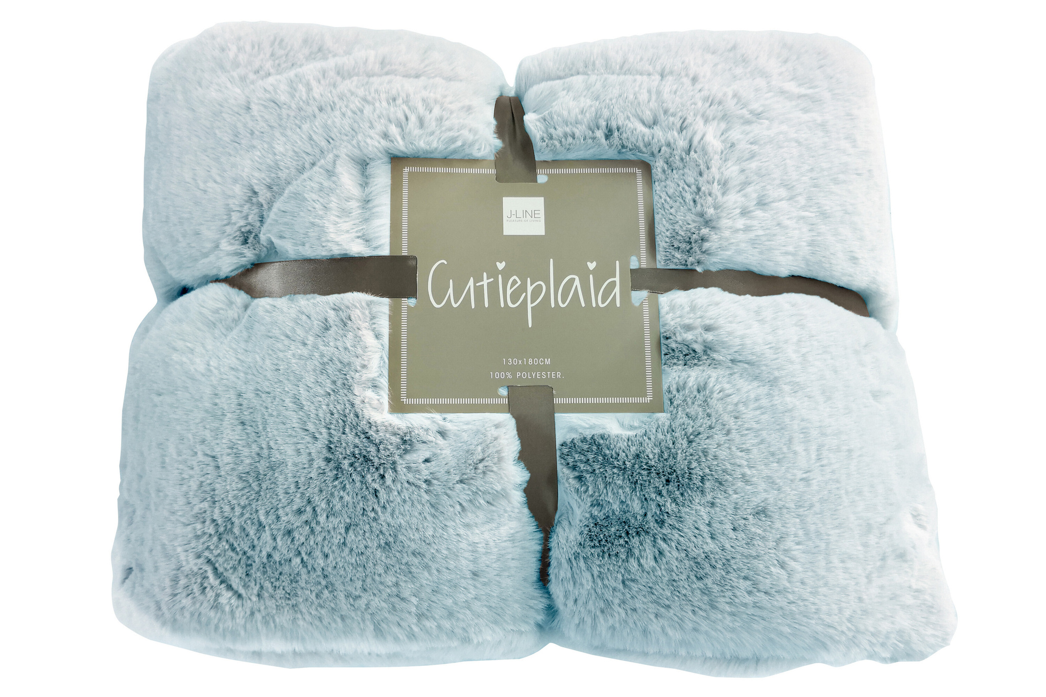 J-LINE PLAID CUTIE POLYESTER LICHTBLAUW