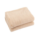 J-LINE PLAID CUTIE POLYESTER LICHT KAMEEL