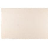 J-LINE GERUITE SJAAL MET RAFELRANDEN KATOEN/POLYESTER WIT